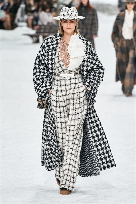 chanel dress winter 2019|Chanel fashion show fall.